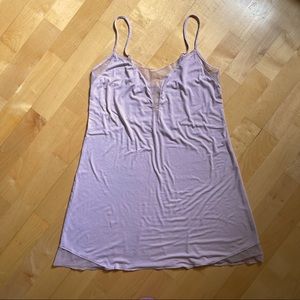 Victoria’s Secret Shimmer Mesh Chemise Dress